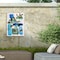 Trademark Fine Art Outdoor Canvas Art Jocelyn Benford Sea Glass Wall Art for Patios, or Gardens GRL01831-OC2432WR - alternate 5