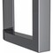 Leisuremod Astra Modern Dining Table with Stainless Steel Base with Sintered Stone Top ATSS-55CG-S - alternate 7
