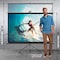 Pyle 80 Inch Portable Projector Screen with Tripod Stand PRJTP80 - alternate 5