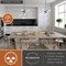 Vaxcel Avalon 3-Light 27 in W Matte Black Pendant Light with Frosted White Shade, Integrated LED P0425R - alternate 9