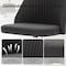 Yssoa Simple Deluxe Armless Office Desk Chair, Modern Cute Swivel Vanity Chair Comfy Home Office Chairs w 3A88HKCHAIROFFICEDGY01 - alternate 7