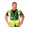 Pip ANSI Type P Class 2 Incident Command Safety Vest 302-PSV-GRN-M/XL - alternate 3