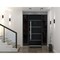 Vdomdoors Steel Door Deux 6083 Black Enamel 2 Sidelight Exterior Windows Sidelites/ Stainless Inserts Entry D DEUX6083EXD-BLK-W16+36+16 x H80-LH-I - alternate 4