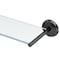 Gatco Designer II Glass Vanity Shelf, Matte Black 5077MX - alternate 2