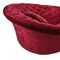 Homeroots 17" Red Velour And Mdf Sofa Chair 282511 - alternate 5