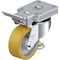 Blickle Swivel Plate Caster, PU, 4", Truck Lock HRLK-ALTH 100K - alternate 1
