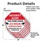 Signmission Security Alert This Farm Under 24 H, 4 inch X 4 inch, Vinyl Decal, 5PK OC-D-5PACK-4-329 - alternate 4