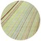 Homeroots 8' Sage Brown And Sky Blue Round Striped Washable Indoor Outdoor Area Rug 614949 - alternate 8