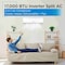 Black & Decker 17,000 BTU Inverter with Heat Split Air Conditioner 230V/60Hz BSA1720TC - alternate 7