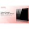 Falken Design Black Acrylic Sheet 24in x 60in x 1/8in -  Glossy Finish, Strong, Lightweight, DIY Panel AC-Black-1/8-2460 - alternate 8