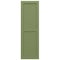 Ekena Millwork True Fit PVC Two Panel Chevron Modern Style Fixed Mount Shutters, Moss Green, 18W x 42H, PR TFP101CV18X042MG - alternate 15