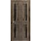 Sartodoors Sliding Closet Bi-fold Doors Oak Solid Core Modern Interior VEREGIO7588BF-AKA-60 x 96 (2* 30x96) - alternate 1