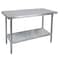 Diversified Spaces Rectangle Culinary Table, 60"W x 30"D x 35"H , 62" W 35" H, Wood XS-6030 - alternate 1