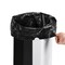Happimess Fleur 25-Gallon Disposable Corrugated Cardboard Trash Can, Recycling Bin, Black/White, 2PK HPM1302A-2SET - alternate 8