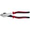 Klein Tools 8 1/8 in High Leverage Diagonal Cutting Plier Standard Cut Oval Nose Uninsulated J228-8 - alternate 1