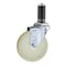 Service Caster 4'' SS Nylon Wheel Swivel 1-1/2'' Expanding Stem Caster SCC-SSEX20S414-NYS-112 - alternate 1