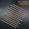 Powertec 1/8" & 3/16" Cobalt Drill Bits Assorted Size M35 HSS Jobber Length Twist Bits with 135 Deg Tip QDB2105 - alternate 7