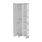 Homeroots 62in White Wood Accent Cabinet With Single Door 535012 - alternate 1