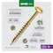 Spax #8 x 2-1/2 in Interior Cabinet Wood Screws Construction Wafer Head T-Star Plus, 120PK 4281020400604 - alternate 8