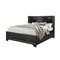 Homeroots Solid Wood Queen Gray Eight Drawers Bed 383797 - alternate 6