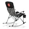Picnic Time Family Of Brands NCAA Syracuse Orange Outdoor Rocking Camp Chair - XL Heavy Duty Camping Chair 805-01-175-544-0 - alternate 1
