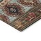 Homeroots 8' X 10' Rust Gray And Gold Tribal Washable Indoor Outdoor Area Rug 615419 - alternate 8