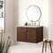 James Martin Vanities Amberly 36" Single Vanity, Mid-Century Walnut, w/ 3 CM Tajnar Eclos Top 670-V36-WLT-3TJR - alternate 10