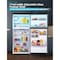 Black&Decker 20.1 cu. Ft. Top Mount Refrigerator / Freezer with ice maker- Black BR2010JIMB - alternate 8