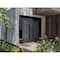 Vdomdoors Aluminum Double Doors Dekton 0163 Ardesia Nero 2 Sidelight and Top Transom Entry Door Painted (W100 DEKTON0163DEXD-ARD-W14+72+14xH80+14-LH-O - alternate 4