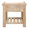 Homeroots 26" White One Drawer Nightstand 488757 - alternate 8