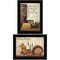 Homeroots Set Of Two What I Love Most 2 Black Framed Print Kitchen Wall Art, 2PK 407095 - alternate 1