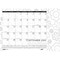 House Of Doolittle Academic Monthly Desk Pad Calendar, Black & White Doodle, 12 Months, Aug-Jul, 18.5 in x 13 in 18765 - alternate 4