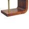 Homeroots 24" Chestnut Solid Wood Zig Zag Nightstand 651617 - alternate 15