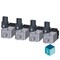 Siemens box terminal TS1.4 4 units 4 AWG350 kcmil with aux. conductor voltage tap 3VA9244-0JH12 - alternate 2