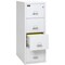Fireking 4 Drawer, 2 Hr Fire & Impact Rated, Vertical, 32" depth Legal Arctic White 4-2157-2AW - alternate 4