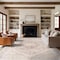 World Rug Gallery Beige Medallion Flat Pile Washable Rug, Pet Friendly, Non-Slip for Entryway and Bedroom 9ft x 12ft WR170BEIGE9X12 - alternate 1