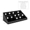 Happimess Bambury 18"W x 9.5"D x 6.5"H Minimalist Handcrafted Bamboo Cup and Condiment Station, Black CCS1000C - alternate 6
