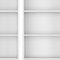 Homeroots Set of Two White Wood Five Tier Modular Bookcase, 2PK 546613 - alternate 6