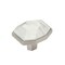 Amerock Carrione 1-5/8 inch 41mm Length Marble White/Satin Nickel Cabinet Knob BP36638MWG10 - alternate 1