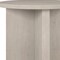 Homeroots 22" Alder White Wood Round End Table 544242 - alternate 9