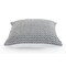 Homeroots Set of Two Gray Chevron Cotton Throw Pillow, 2PK 554599 - alternate 5