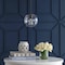 Jonathan Y Bleecker 7.75" Metal/Glass Globe LED Pendant, Clear/Oil Rubbed Bronze JYL9528D - alternate 13