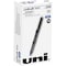 Uniball TM Vision Rollerball Pen, 1 mm Broad Pen Point, Blue Ink, Black, Blue Barrel, 1 Dozen, 12PK 70129 - alternate 1