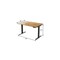 Homeroots 48" Adjustable Brown and Black Standing Desk 397738 - alternate 5