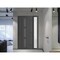 Vdomdoors Front Exterior Prehung Metal-Plastic Door Frosted Glass / MANUX 8112 Antracite / Office Commercial MANUX8112EXD-ANT-W32+14-H80-LH-I - alternate 3