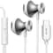 Delton USB-C Wired In-Ear Computer Headset/Headphone with Mic, White 15EC - alternate 1