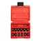 Sunex 1/4" Drive Magnetic Impact Socket Set, Metric, 12 pcs 1822 - alternate 2