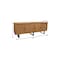 Homeroots 80in Natural Distressed Solid Wood Live Edge Credenza With Four Doors 606283 - alternate 9