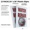 Signmission Watch Repair, Plastic Signs Only 24 Inch x 36 Inch, Corrugated Plastic, 2PK CSB-2436-2PACK-Watch Repair - alternate 2