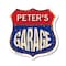 Signmission Peter's Garage, 6 Inch X 6 Inch, Plastic Sign SHI-P-6-383-PETER - alternate 1